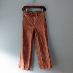 Madewell | Slim Emmett Crop Pants Sweet Dahlia